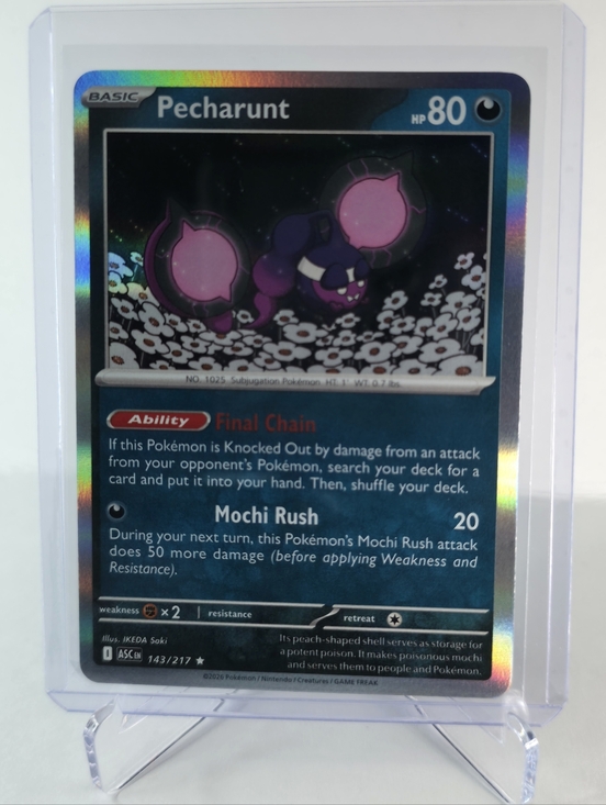 Pokemon Other - Pokémon TCG - Pecharunt - Ascended Heroes - Rare - 143/217